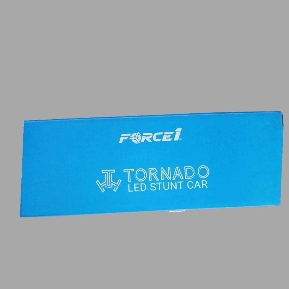 Force1 tornado red led double sided rc car blue/ red color